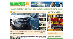 Desktop Screenshot of nazempline.sk