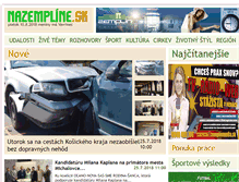 Tablet Screenshot of nazempline.sk